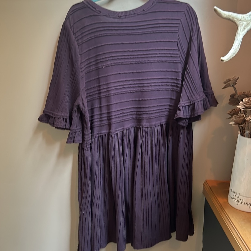 Free People Take A Spin Babydoll Tunic Dress - Picture 5 of 5